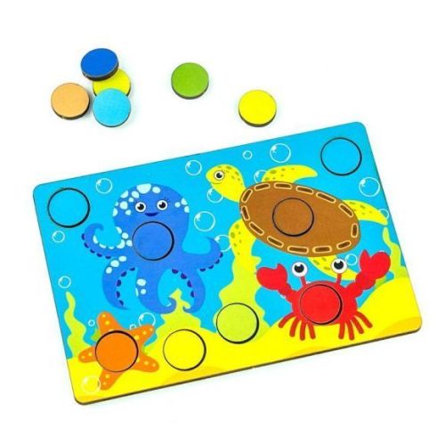 Мозаика На земле и под водой