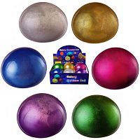 Игрушка-антистресс Junfa Мяч с глиттером, 10 см