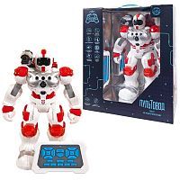 Робот на радиоуправлении JUNFA Пультовод Альф стреляет водой, свет, звук, в коробке, 32х14,5х37см