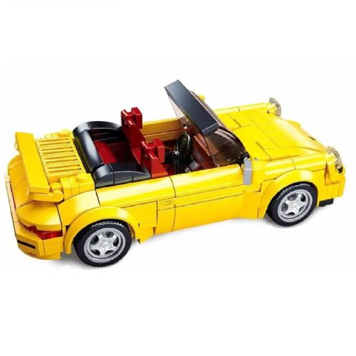 Конструктор Sluban серия Модельки Желтый карбиолет 290 деталей фото 4