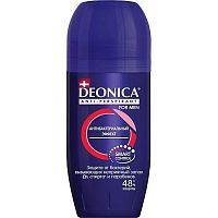 DEONICA FOR MEN Дезодорант-антиперспирант Антибактериальный эффект ролик 50мл
