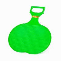 ПОЛЕСЬЕ Ледянка 36х30х3 см зеленая