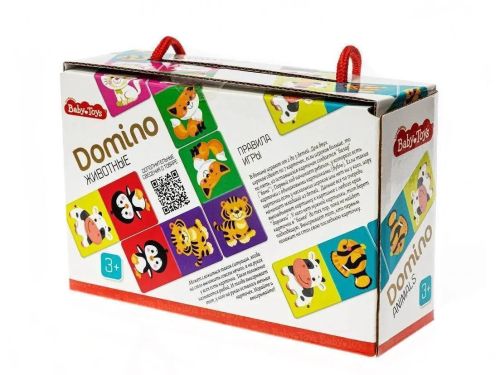 Детское домино "Животные Десятое Королевство Вaby Toys 04047 фото 5