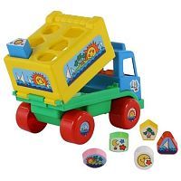 Сортер Грузовик"Забава" (в сеточке) 26 см