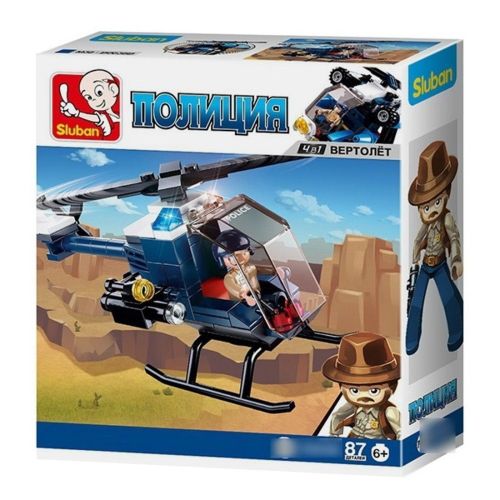 конструктор серии полиция, 87 дет., кор. Конструктор серии Полиция, 87 дет., кор.