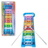 Abtoys Ксилофон 34,5x2x14 голубой