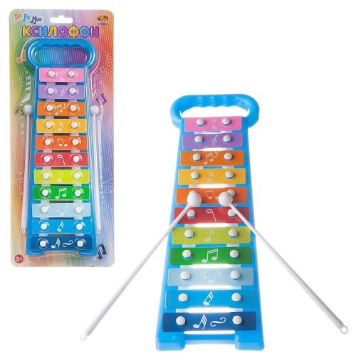 abtoys ксилофон 34,5x2x14 голубой Abtoys Ксилофон 34,5x2x14 голубой
