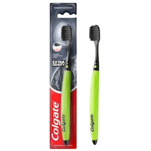 colgate зубная щетка extra density средней жесткости COLGATE Зубная щетка Extra Density средней жесткости