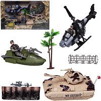 Набор для игр в солдатиков ABtoys Боевая сила 7 предметов PT-01319