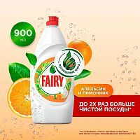 Fairy Гель для мытья посуды Апельсин и Лимонник 900мл