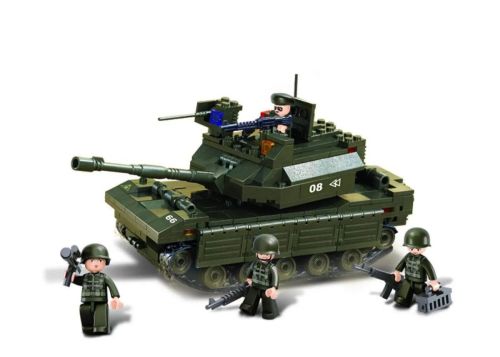 Конструктор Sluban Армия Танк 312 деталей фото 3