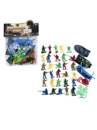 Набор Военный, 36 предметов,  пакет