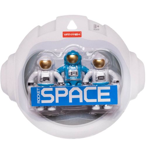 Игровой набор Junfa Фигурка космонавта 3 шт фото 5