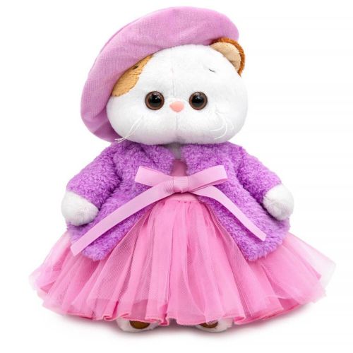 Кошечка Ли-Ли в лилово-розовом комплекте 24 см