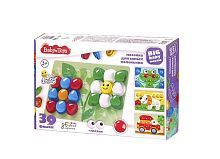 Мозаика для самых маленьких Baby Toys Цветочек d 40, 6 цв .(39 эл.)