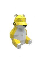 Набор для творчества Intellectico Картонный конструктор Полигональная фигура Тигр