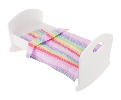 Деревянная кроватка для куклы 46х27х23 см Mary Poppins 67406