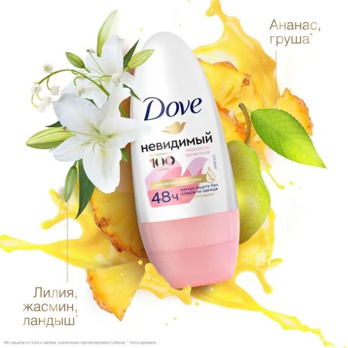 DOVE Антиперспирант шариковый Нежность Лепестков Trs 50мл фото 10