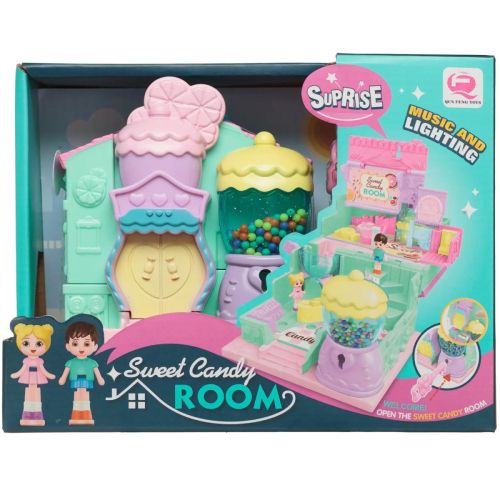 кукольный дом-трансформер junfa кондитерская на батарейках фото 7 Кукольный дом-трансформер Junfa Кондитерская на батарейках фото 7