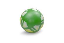 Мяч детский Звездочка 12,5 см окрашивание по трафарету в ассортименте