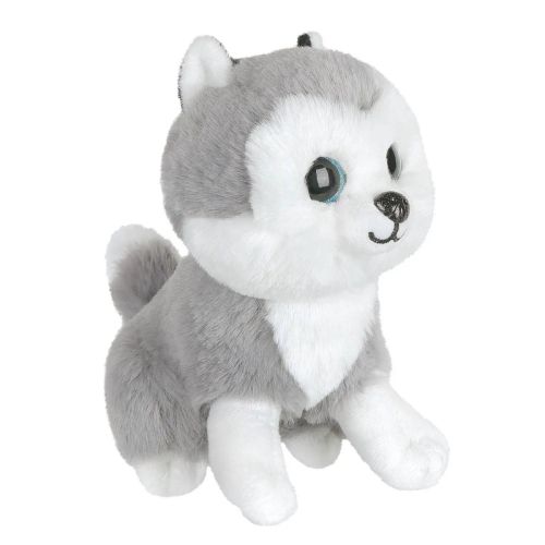 Мягкая игрушка ABtoys Домашние любимцы Собачка Хаски, 15 см фото 6
