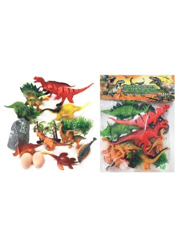 набор фигурок динозавры, 19 предм., пакет Набор фигурок Динозавры, 19 предм., пакет