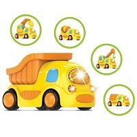 Игрушка э/ф "Спецтранспорт" на р\у, 5 сменных корпусов, муз./звуки/свет, 5АА включ.