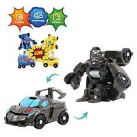 Трансформер Робот-машина Краш, металл.корпус, черн.