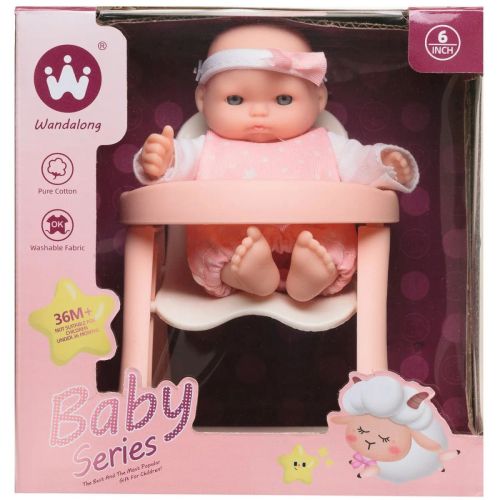 пупсик junfa 13 см на стульчике фото 5 Пупсик Junfa 13 см на стульчике фото 5