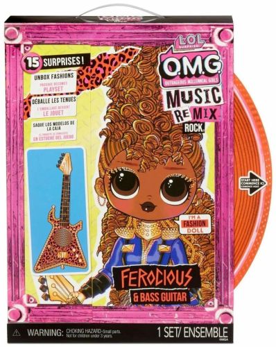 Кукла L.O.L. Surprise OMG Remix Rock Ferocious 25 см 577591 фото 2
