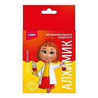 Набор для опытов LORI Химические опыты Несмешивающиеся жидкости Желто-красная