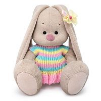 Зайка Ми в вязаном платье 18 см