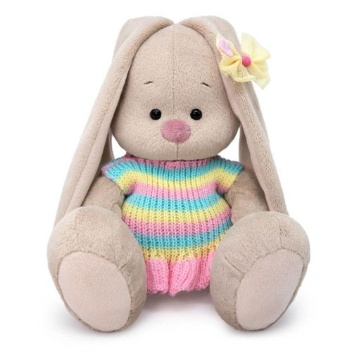 Зайка Ми в вязаном платье 18 см