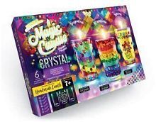 Danko Toys Набор для создания свечей Magic Candle Crystal с кристаллами