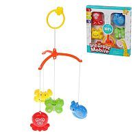 Подвеска на кроватку Наша игрушка Яркий мир 4 игрушки