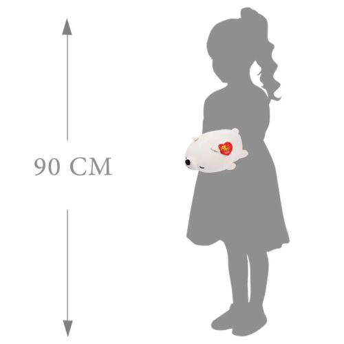 Мягкая игрушка Abtoys Supersoft Медвежонок полярный, 27 см фото 2