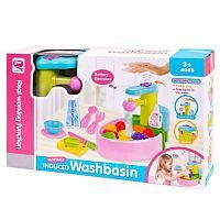 Набор "Раковина для кухни с краном" индукционная, эл/мех, 17 предметов