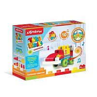 Конструктор Азбукварик Talky Blocks 2826 Гоночная машинка