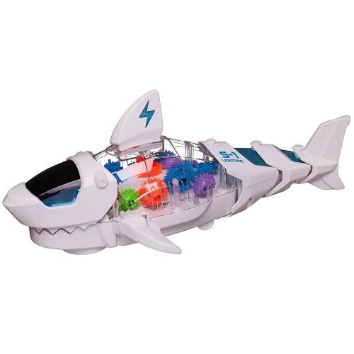 Интерактивная игрушка Junfa Робот-Акула электромеханическая фото 4