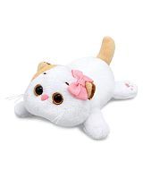 BUDI BASA Кошка Ли-Ли с бантиком лежачая на липучке 11см