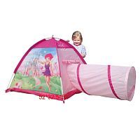 Палатка игровая c туннелем Замок Феи, коробка