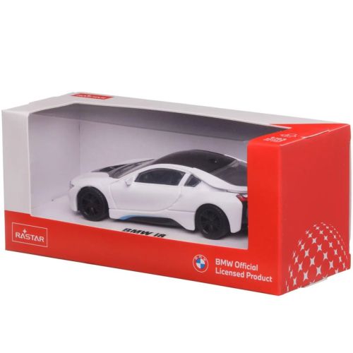 машина металлическая 1:43 bmw i8, цвет белый фото 5 Машина металлическая 1:43 BMW i8, цвет белый фото 5