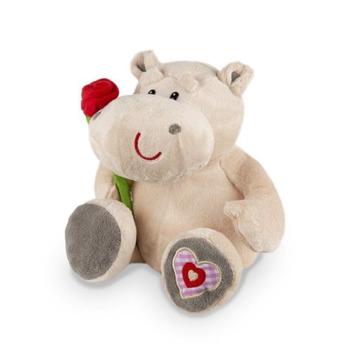 Мягкая игрушка Maxitoys Бегемот Боня, 23 см