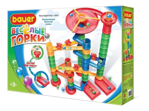 Игровой набор Весёлые горки, 56 эл