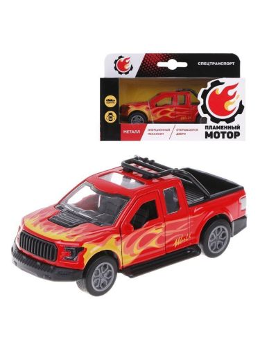 металлическая машинка пикап 12х5х5 см пламенный мотор 870812 фото 2 Металлическая машинка пикап 12х5х5 см Пламенный мотор 870812 фото 2