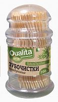 Зубочистки QUALITA 200 шт. бамбуковые