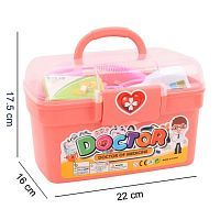 Игр. наб. "Доктор", в компл. предм. 16 шт., чемодан