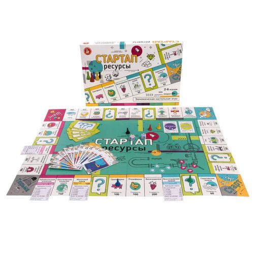 Настольная экономическая игра Десятое королевство Стартап Ресурсы фото 4
