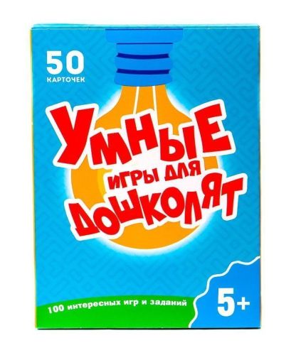 Настольная игра Проф-Пресс Умные игры для дошколят