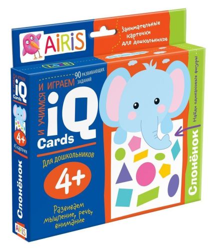 Настольная игра Айрис-Пресс IQ Cards Слонёнок